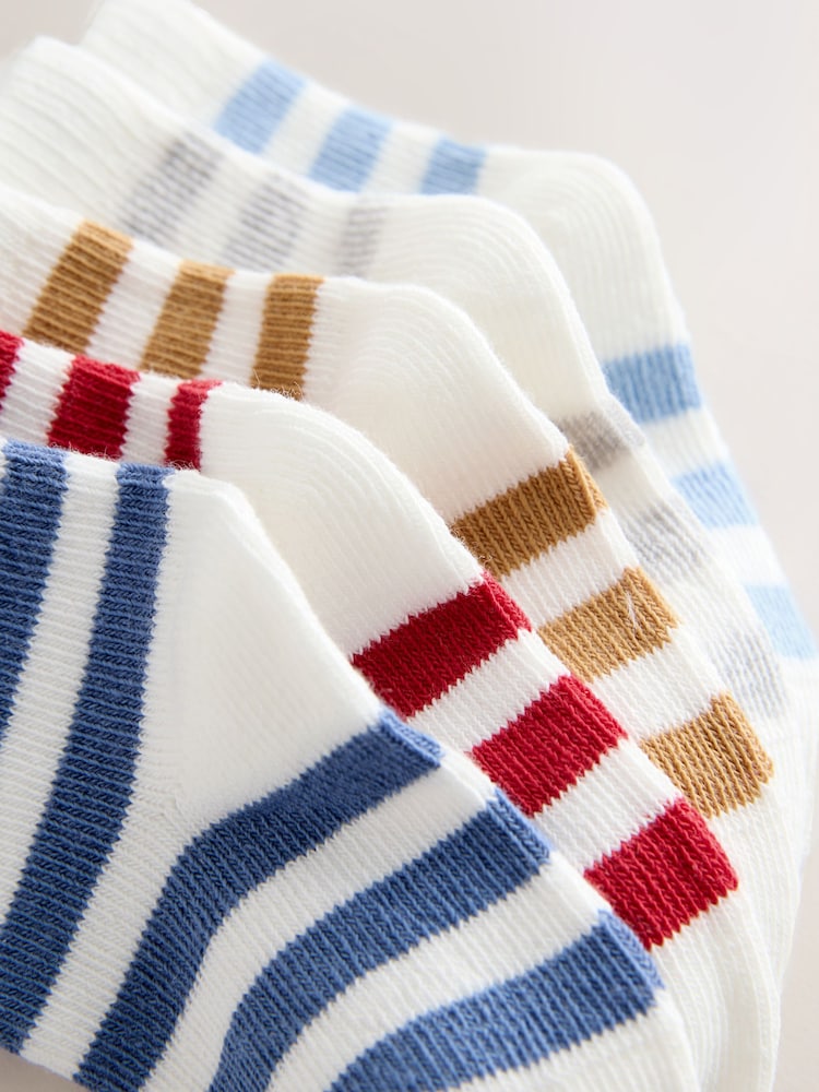 Blue/White Socks 5 pack