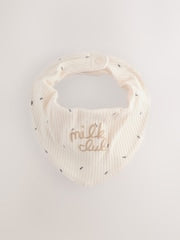 Neutral Milk Club Baby Hat & Bib Set (0-12mths) - Size 5lb