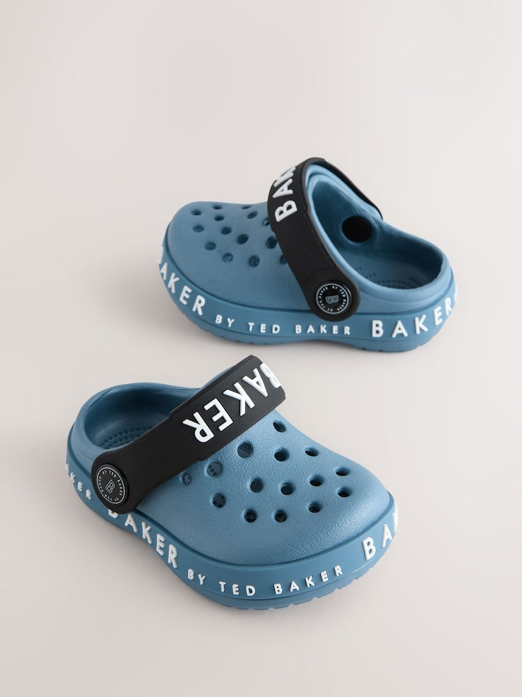 Baker by Ted Baker Baby Boys Clog Sandals - Blue / EU 20.5 (UK 4)