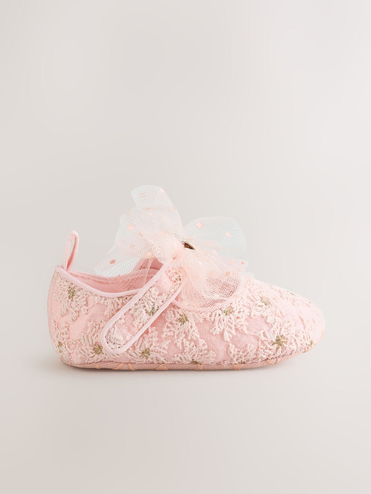 Baker by Ted Baker Baby Occasion Corsage Mary Jane Padder Shoes