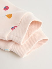 Bright Veg Print Sweat Top and Joggers Baby Set (0mths-2yrs) (0mths-2yrs) - Size Up to 1 Month (56cm)