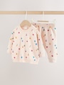 Bright Veg Print Sweat Top and Joggers Baby Set (0mths-2yrs) (0mths-2yrs) - Size Up to 1 Month (56cm)