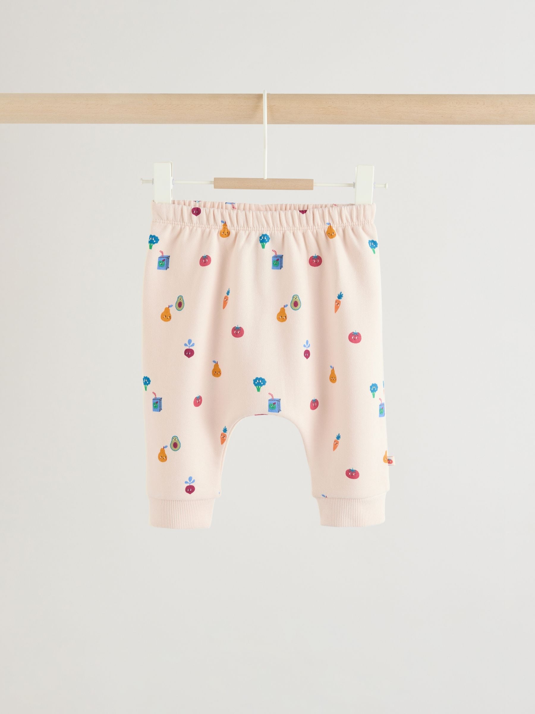 Bright Veg Print Sweat Top and Joggers Baby Set (0mths-2yrs) (0mths-2yrs) - Size Up to 1 Month (56cm)