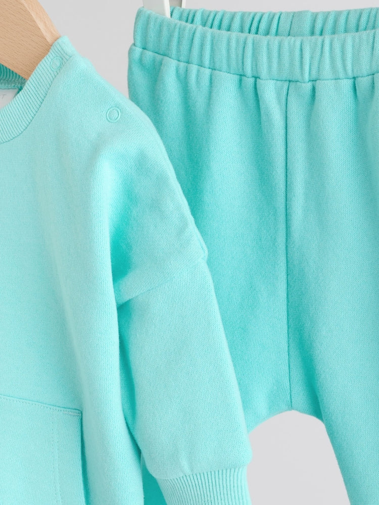 Green Sweat Top and Joggers Baby Set (0mths-2yrs) (0mths-2yrs)