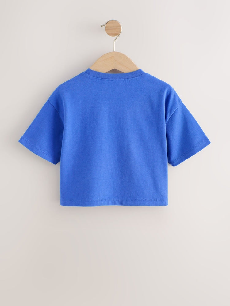 Blue Cherry Short Sleeve T-Shirt (3mths-7yrs)