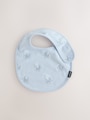 Baker by Ted Baker 2 Pack Blue Baby Bibs - Size One
