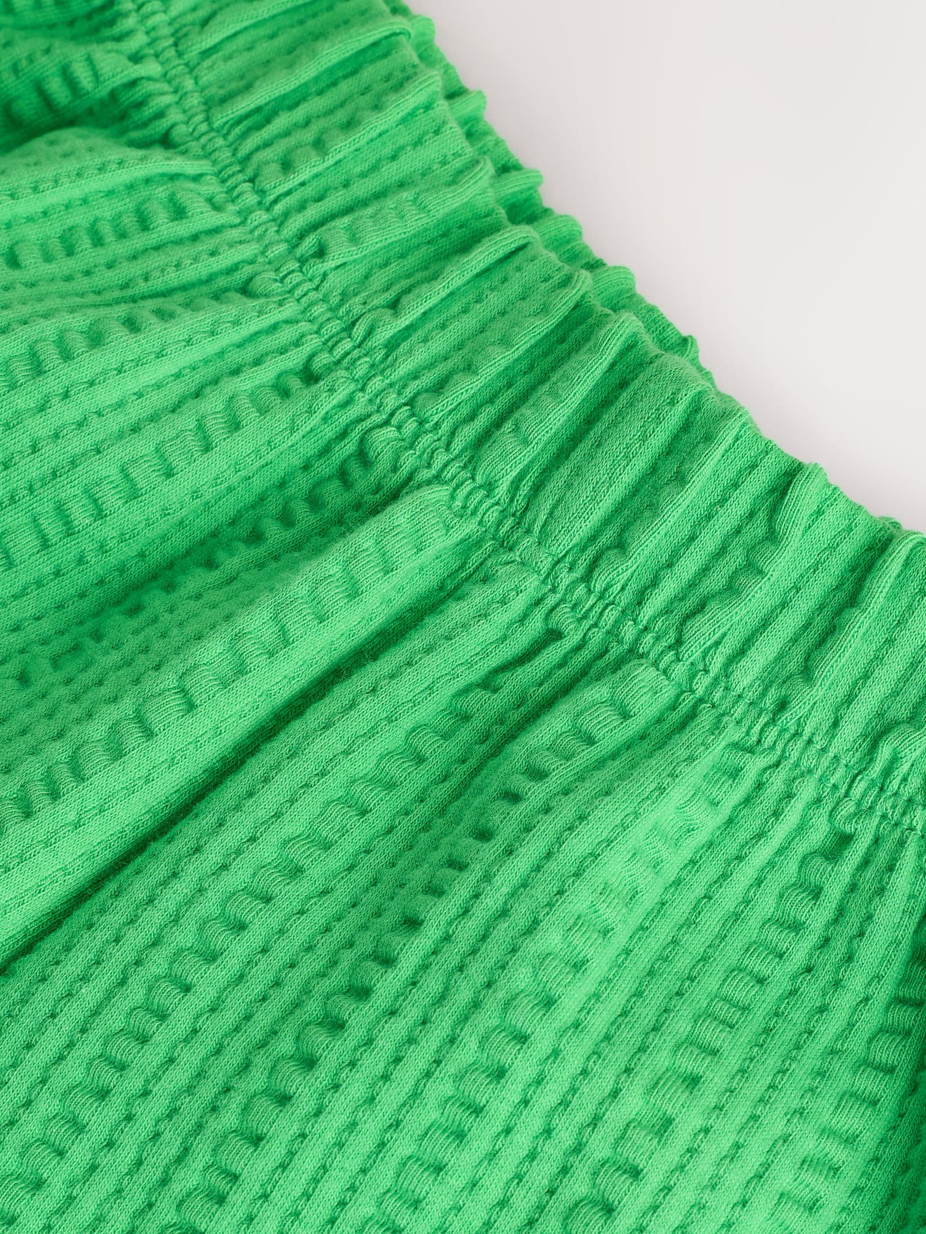 Green Textured Wide Leg Trousers (3mths-7yrs) - Size 3-6 Months (62-68cm)