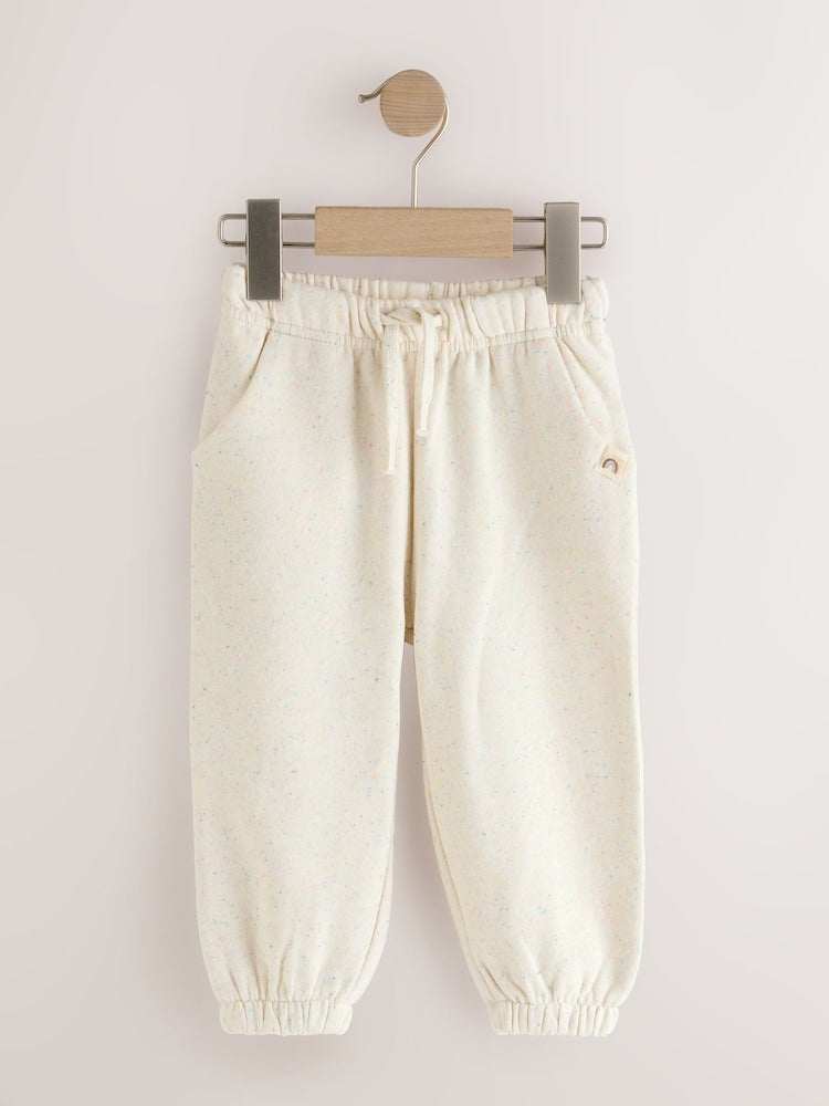 Pink/Lilac/Oatmeal 3 Pack Joggers Set (3mths-7yrs)
