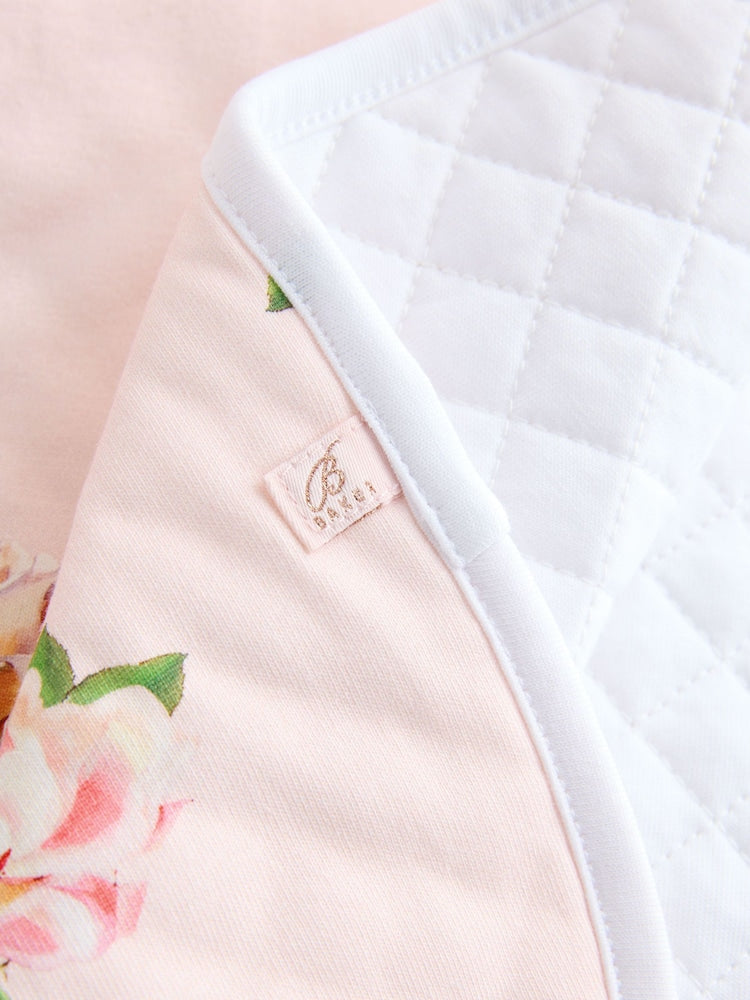 Baker by Ted Baker All-Over Floral Printed Blanket