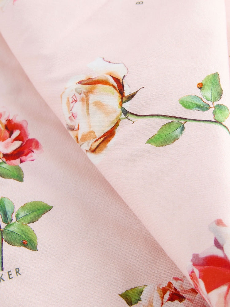 Baker by Ted Baker All-Over Floral Printed Blanket