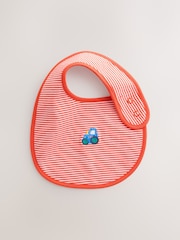 Multi Farm 5 Pack Baby Bibs - Size One