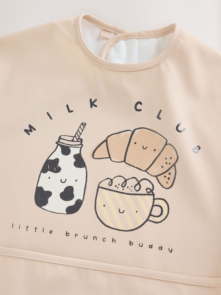 Milk Club Weaning And Feeding Sleeved Bib