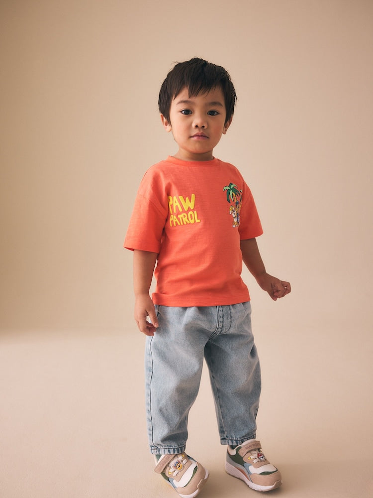 Coral/Tan Paw Patrol Short Sleeve T-Shirt (9mths-8yrs)