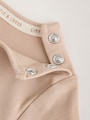 Neutral/Grey Long Sleeve Baby T-Shirts 3 Pack (0mths-2yrs) - Size Up to 1 Month (56cm)