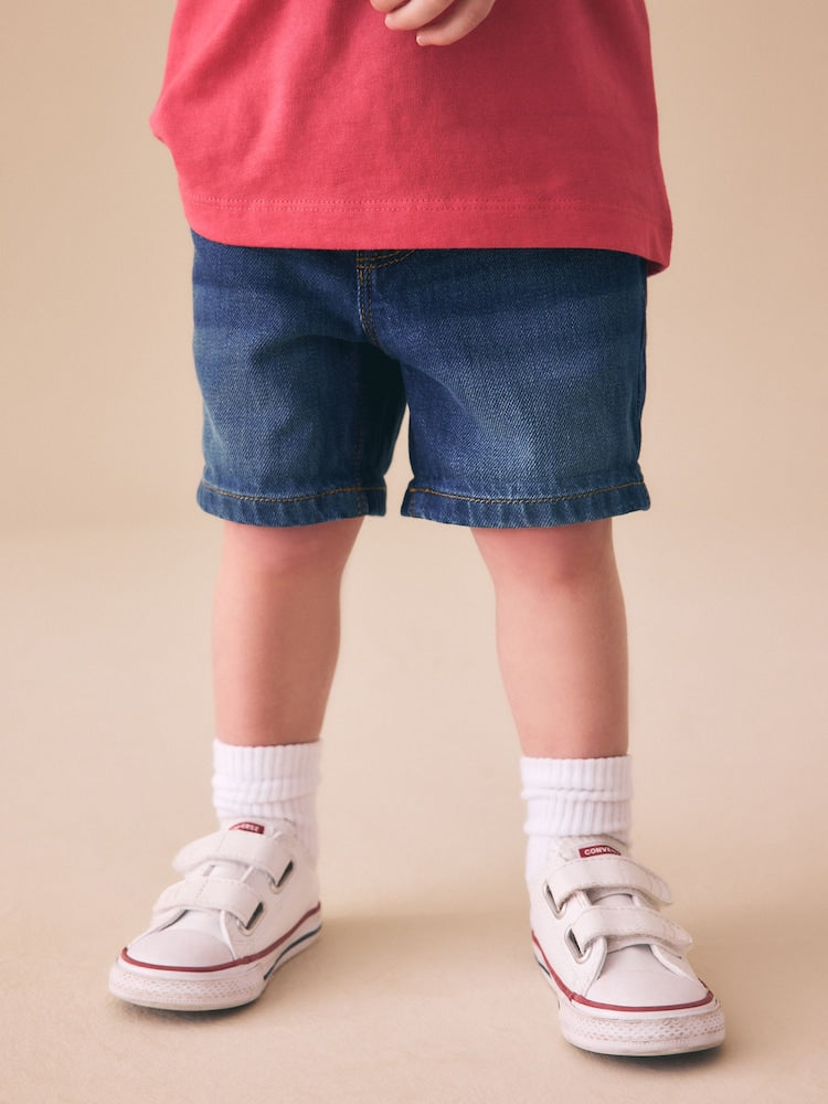Dark Blue Denim Shorts (3mths-7yrs)
