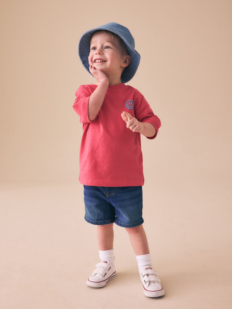 Dark Blue Denim Shorts (3mths-7yrs)