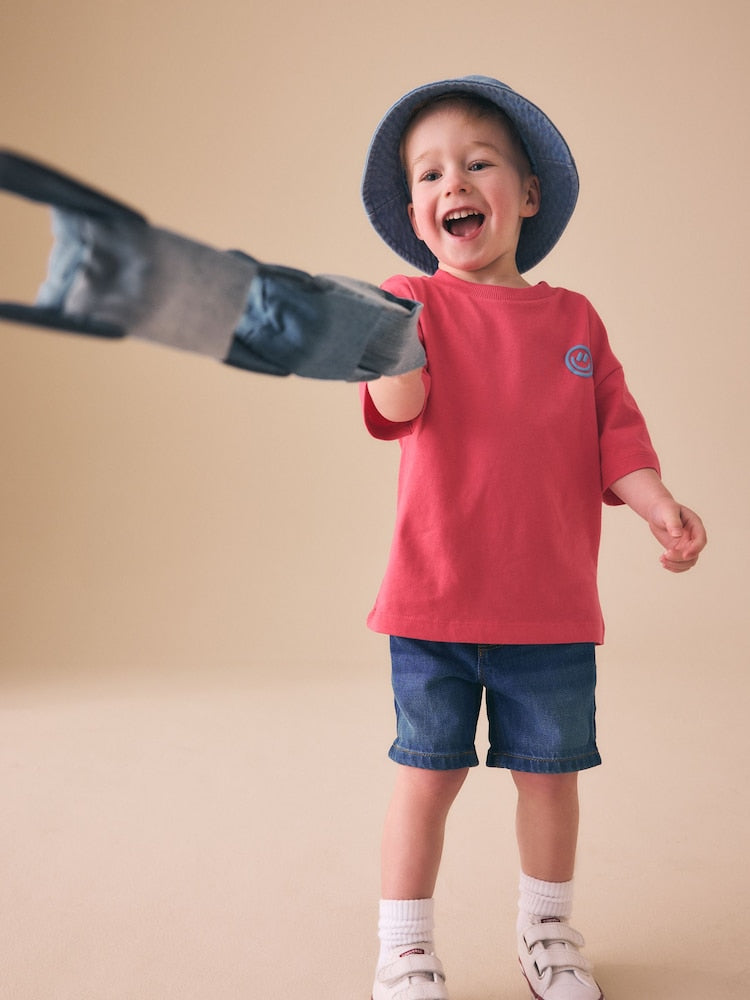 Dark Blue Denim Shorts (3mths-7yrs)