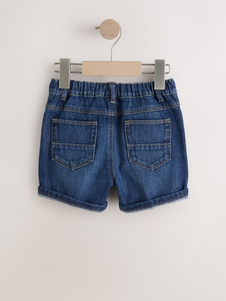 Dark Blue Denim Shorts (3mths-7yrs)