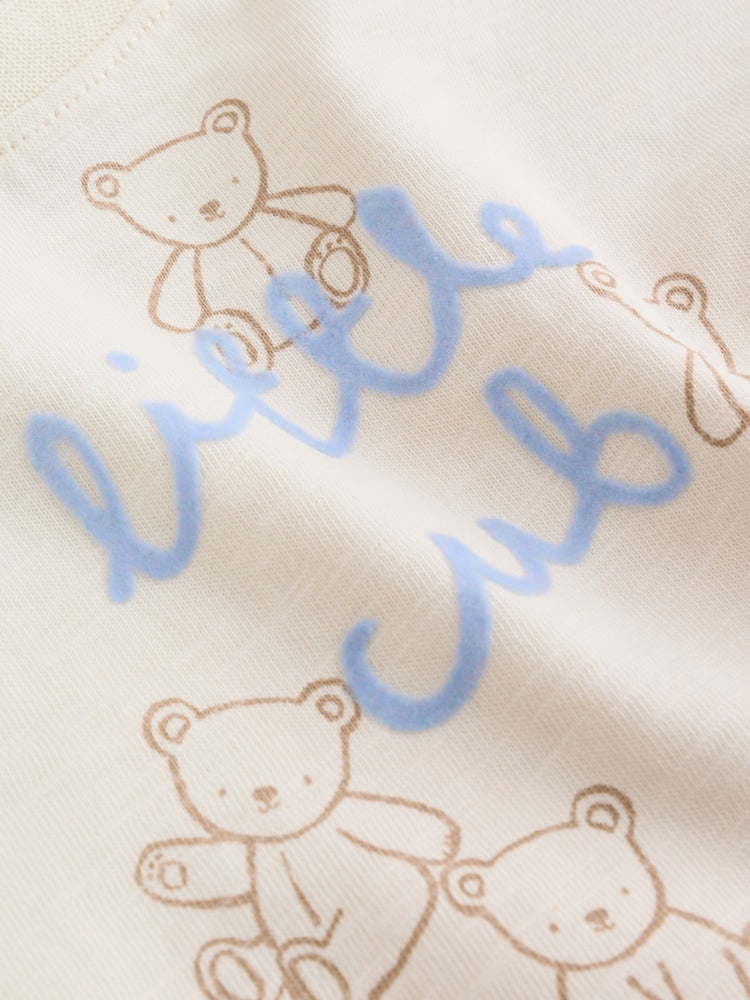 Blue Bears Tops and Shorts Baby Set 6 Piece (0mths-3yrs)