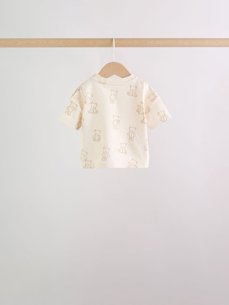Blue Bears Tops and Shorts Baby Set 6 Piece (0mths-3yrs)