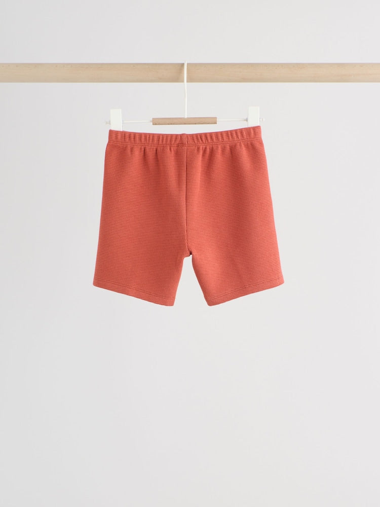 Rust Brown Baby Top and Shorts Set (0mths-2yrs)