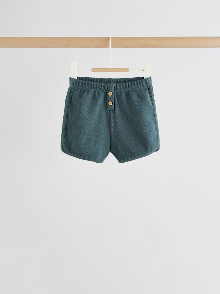 Green Long Sleeve Top and Shorts Baby Set (0mths-2yrs)