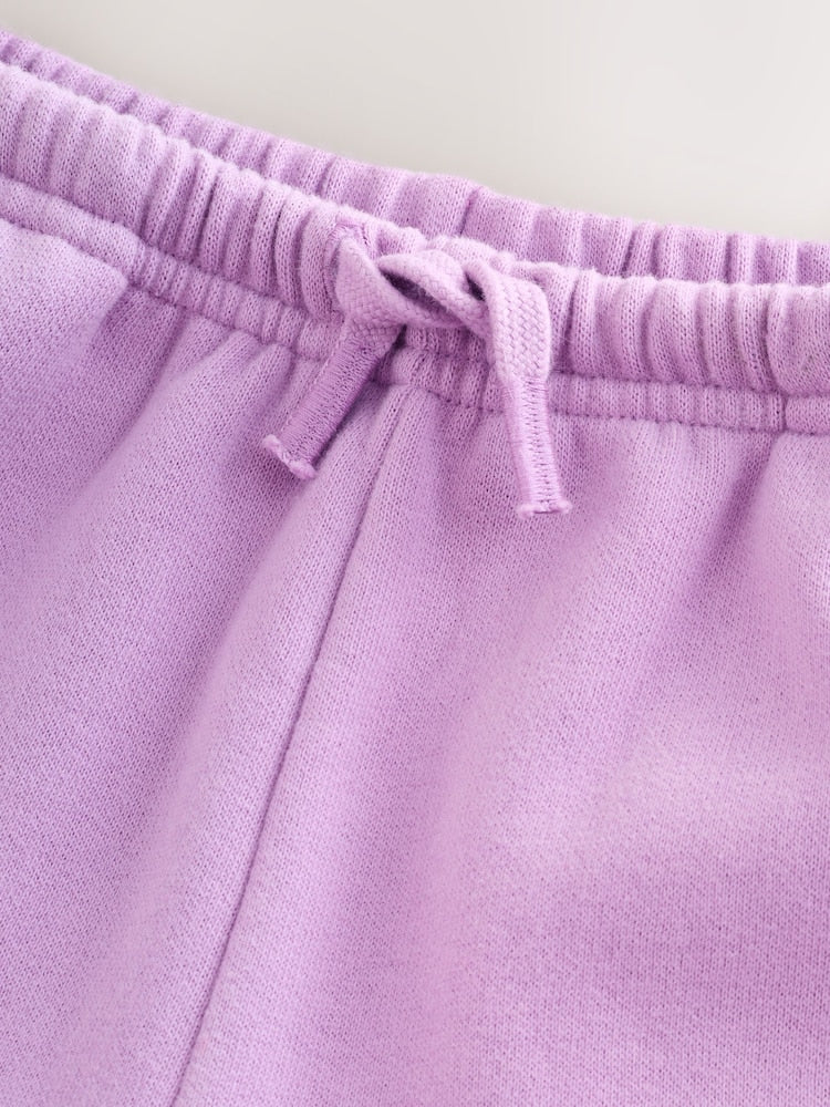 Lilac Purple Wide Leg Sweat Joggers (3mths-7yrs)