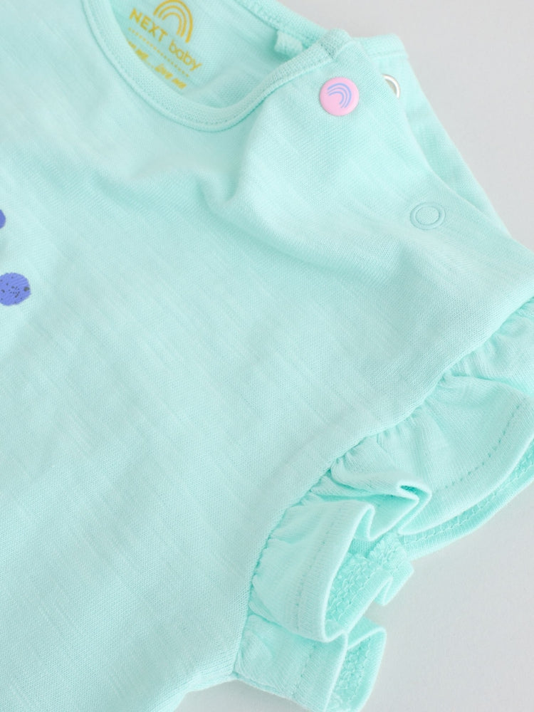 Multi Character Short Sleeve Top and Shorts Baby Set 6 Piece (0mths-2yrs) - Size Up to 1 Month (56cm)