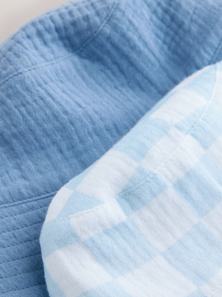 Blue Bucket Hats 2 Pack