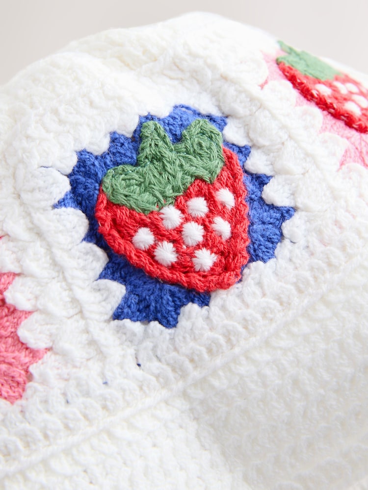 Crochet Knitted Baby Bucket Hat