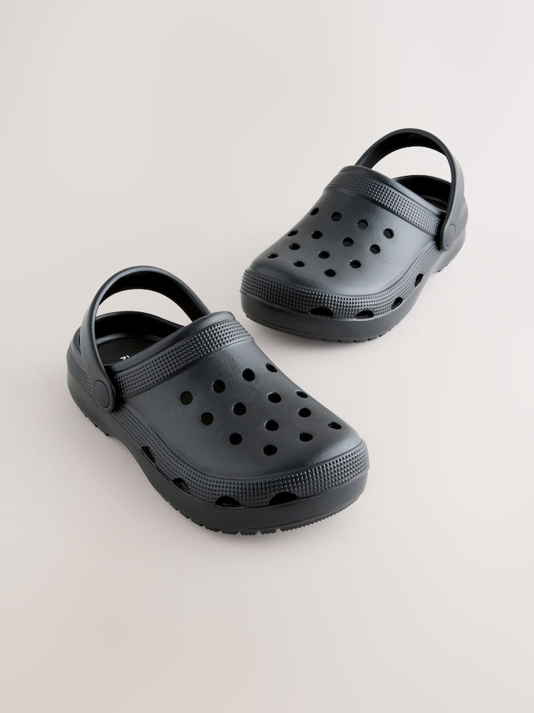 Black Comfort Clogs - Black / EU 30.5 (UK 12)