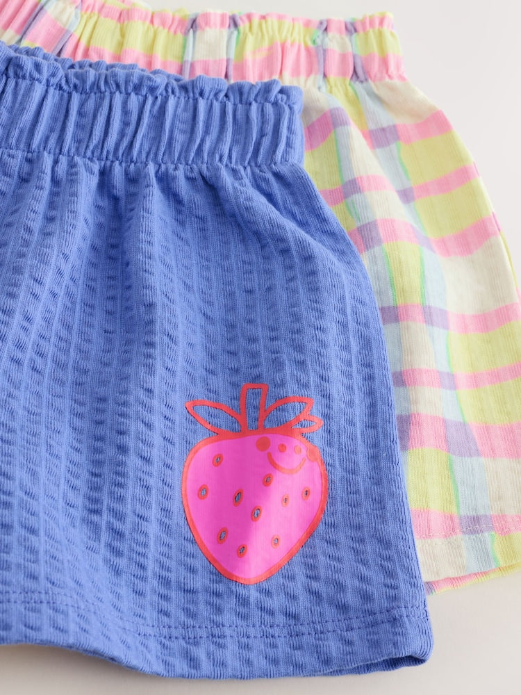 Green/Pink Top & Shorts Set 2 Pack (3mths-7yrs)
