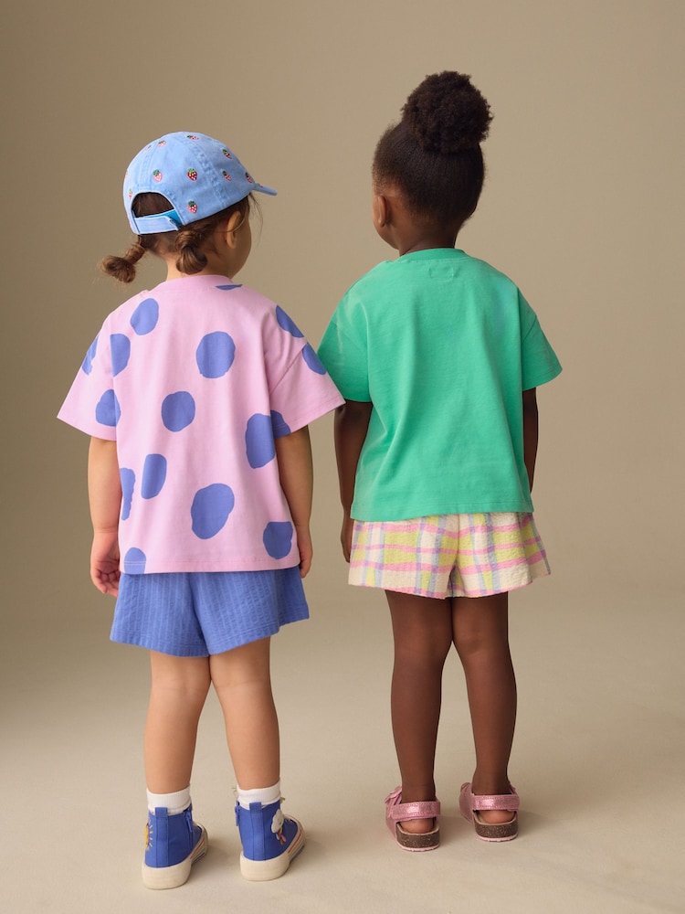 Green/Pink Top & Shorts Set 2 Pack (3mths-7yrs)