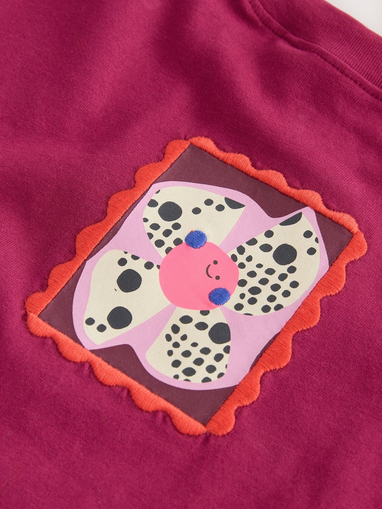 Purple/Orange Top & Shorts Set 2 Pack (3mths-7yrs)