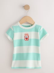 Bright Fruit Ribbed Short Sleeve Tops 5 Pack (3mths-7yrs) - Size 3-6 Months (62-68cm)