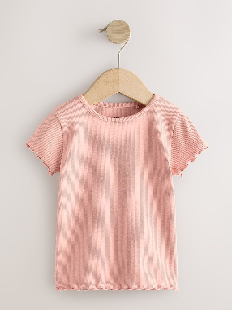 Neutral Short Sleeve T-Shirts 5 Pack (3mths-7yrs)