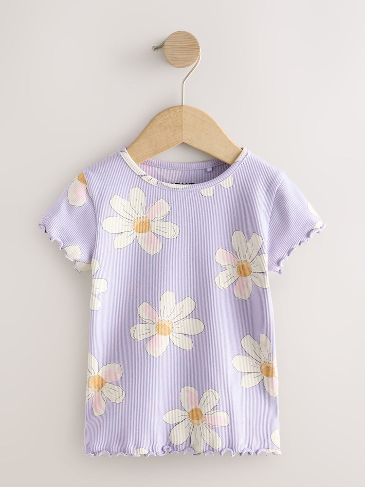 Neutral Short Sleeve T-Shirts 5 Pack (3mths-7yrs)