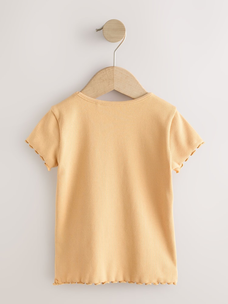 Neutral Short Sleeve T-Shirts 5 Pack (3mths-7yrs)