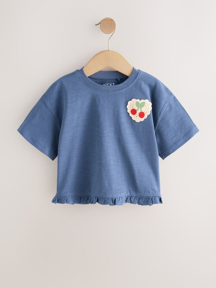 Patchwork Strawberry T-Shirts 4 Pack (3mths-7yrs)