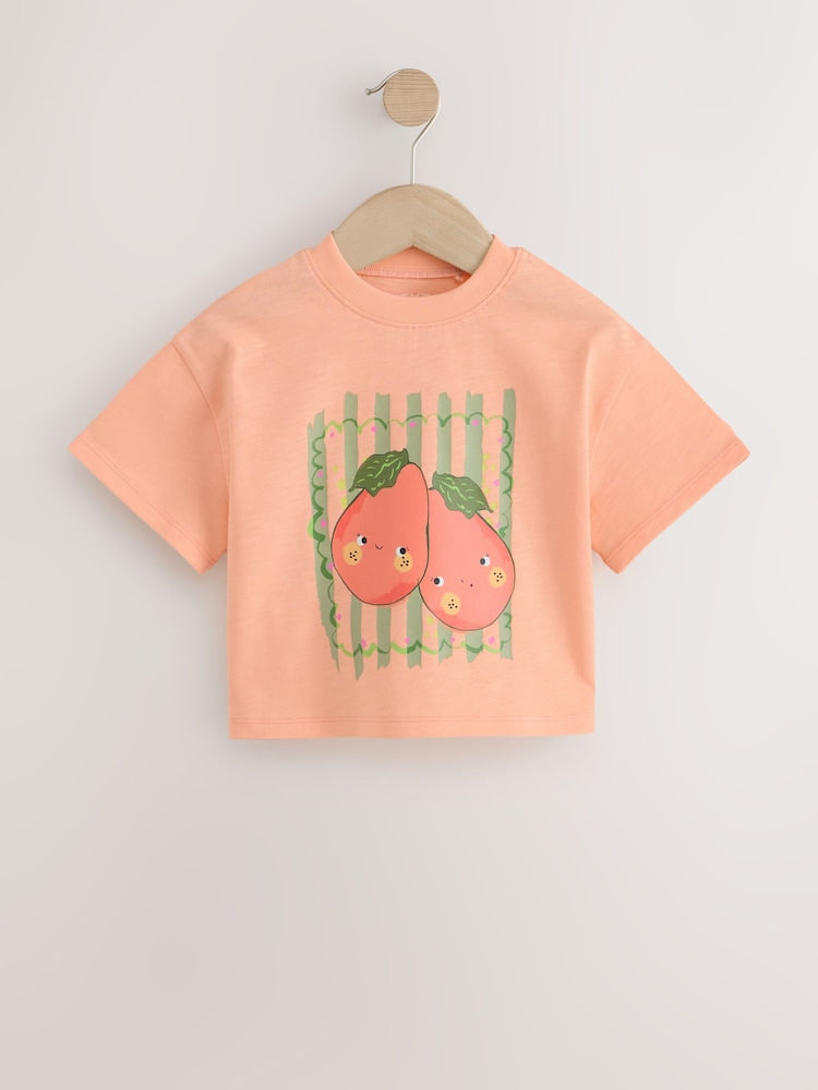 Green Fruit T-Shirts 3 Pack (3mths-7yrs)