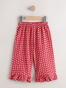 Bright Pink Multi Check Pullon Barrel Trousers (3mths-7yrs) - Size 3-6 Months (62-68cm)