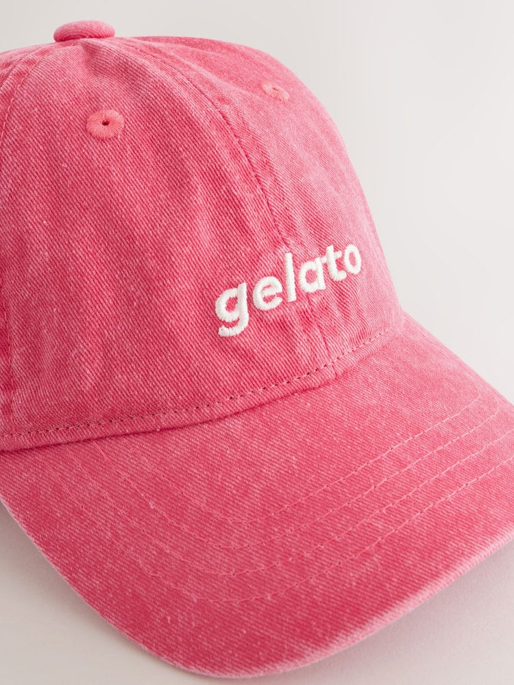 Red Gelato Baseball Cap (1-16yrs)