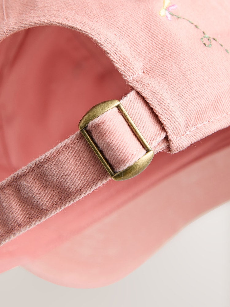 Pink Croissant Baseball Cap (1-16yrs)