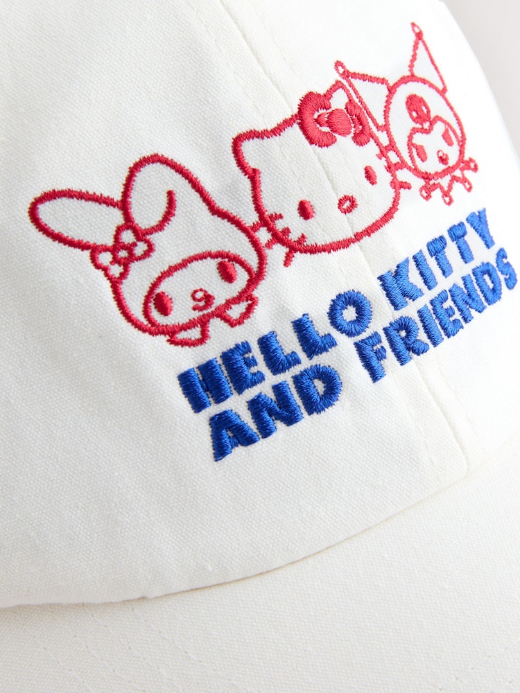 Cream/Red Hello Kitty Cap (1-16yrs)
