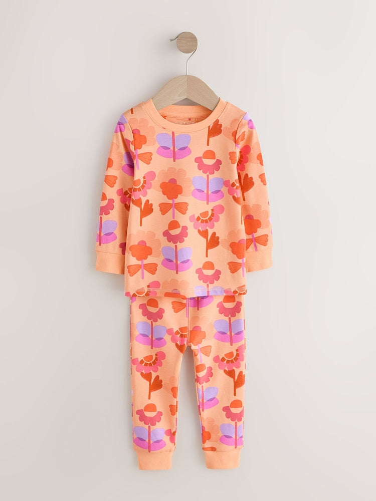 Pink/Purple Retro Floral Print Snuggle