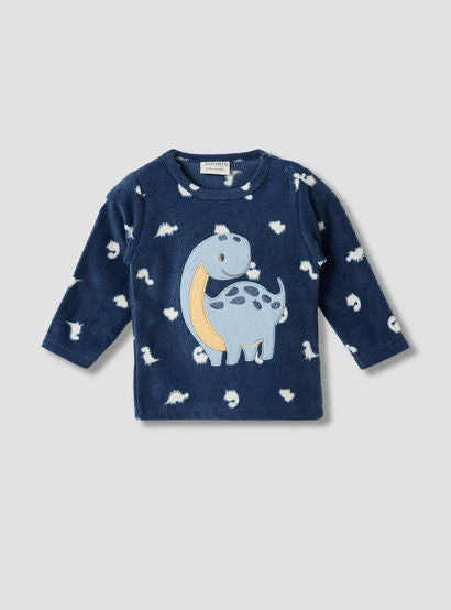 Juniors Pyjama Set with Dinosaur Print - Polyester - Long Sleeves - Round Neck - Set of 2-baby-boys-clothing-nightwear-pyjamasets-image-4