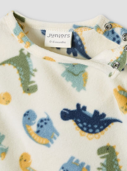 Juniors Pyjama Set with Dinosaur Print - Polyester - Long Sleeves - Round Neck - Set of 2-baby-boys-clothing-nightwear-pyjamasets-image-6