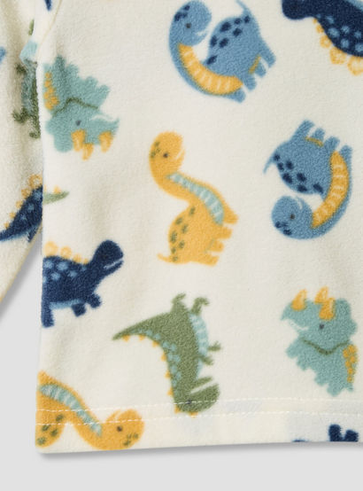 Juniors Pyjama Set with Dinosaur Print - Polyester - Long Sleeves - Round Neck - Set of 2-baby-boys-clothing-nightwear-pyjamasets-image-7
