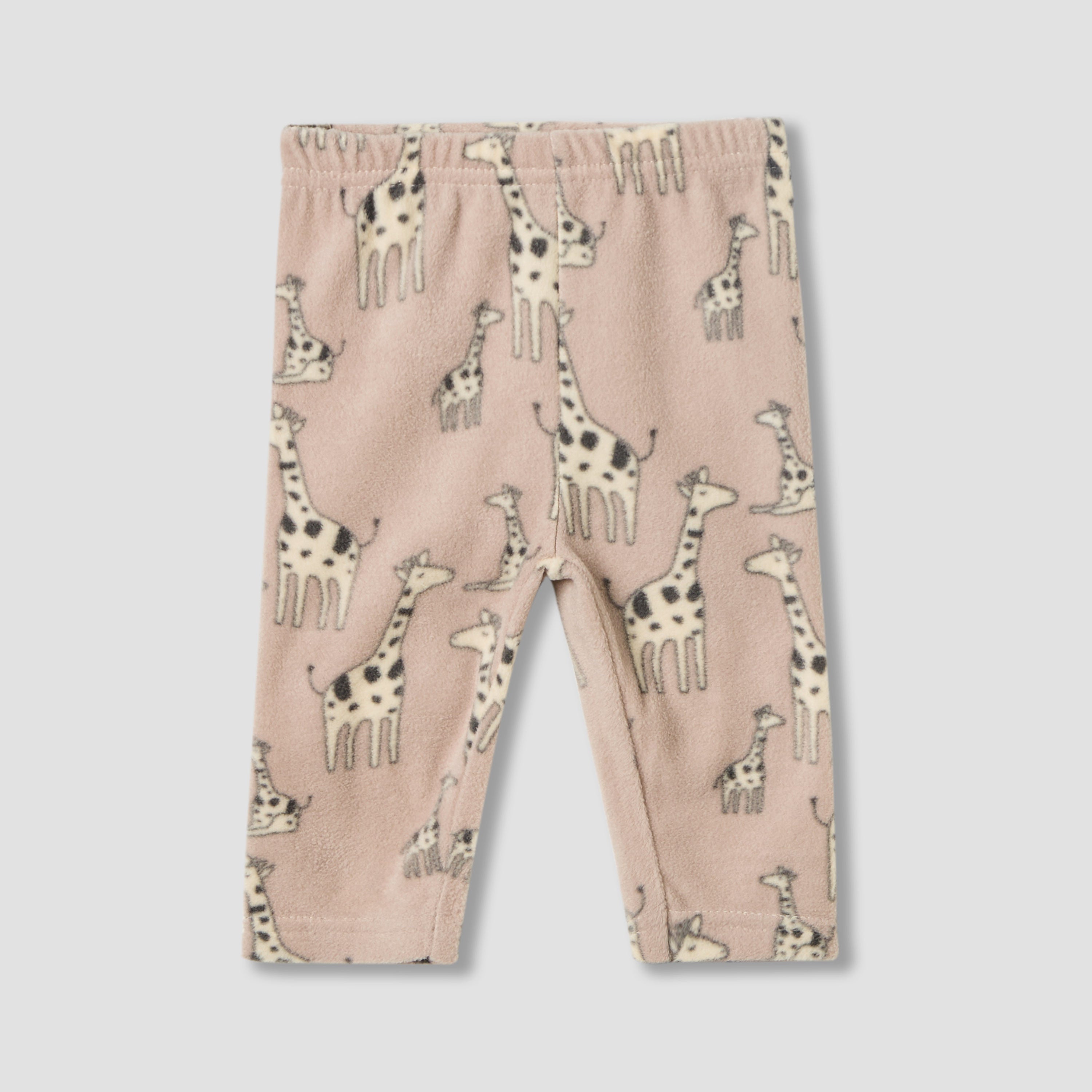 Juniors Pyjama Set with Animal Print - Polyester - Long Sleeves - Crew Neck - Set of 2