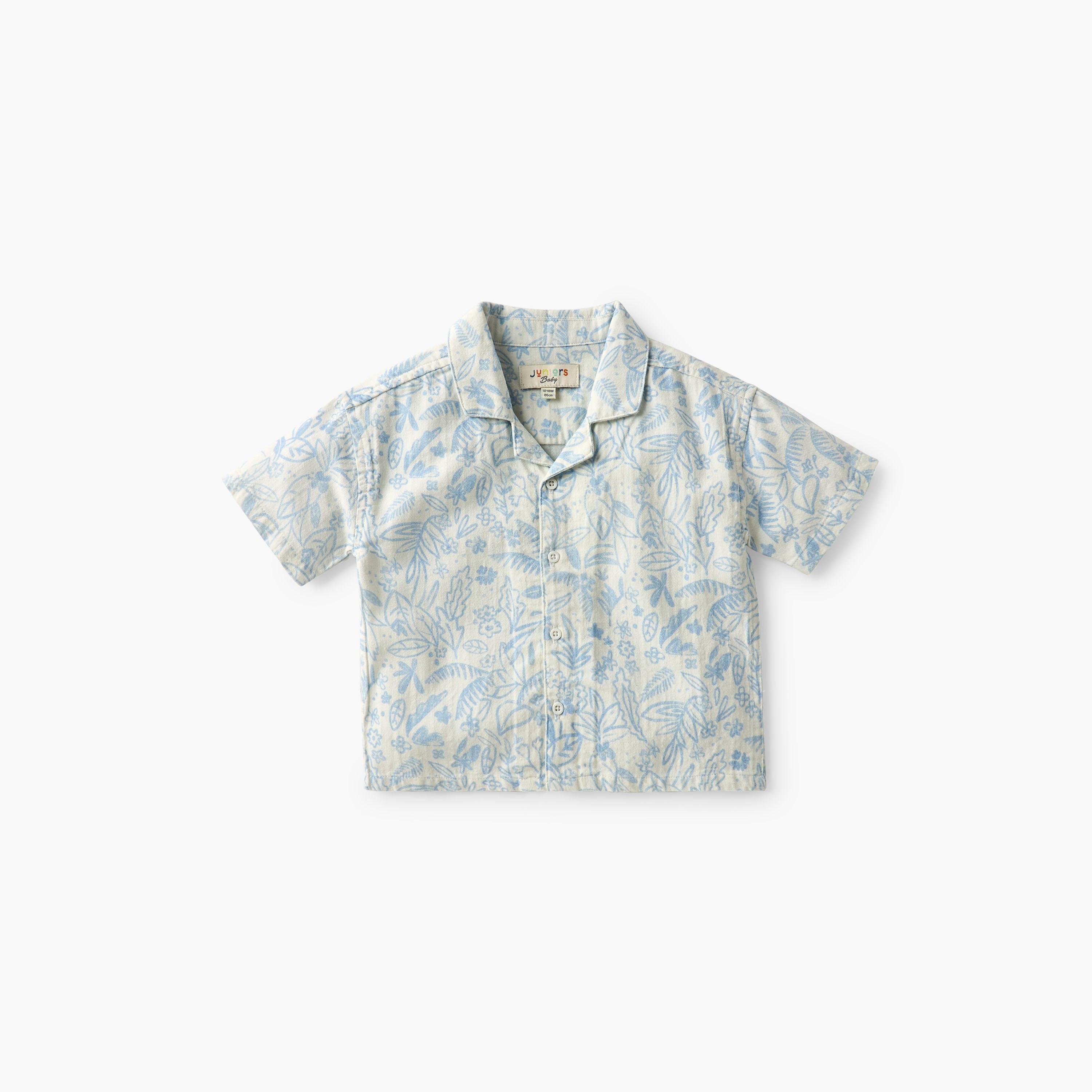Juniors Printed Shirt and Shorts Set